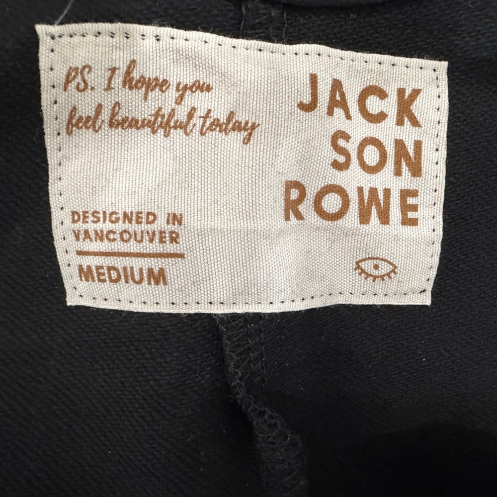 Jackson Rowe Black Overall shorts - Picture 2 of 8